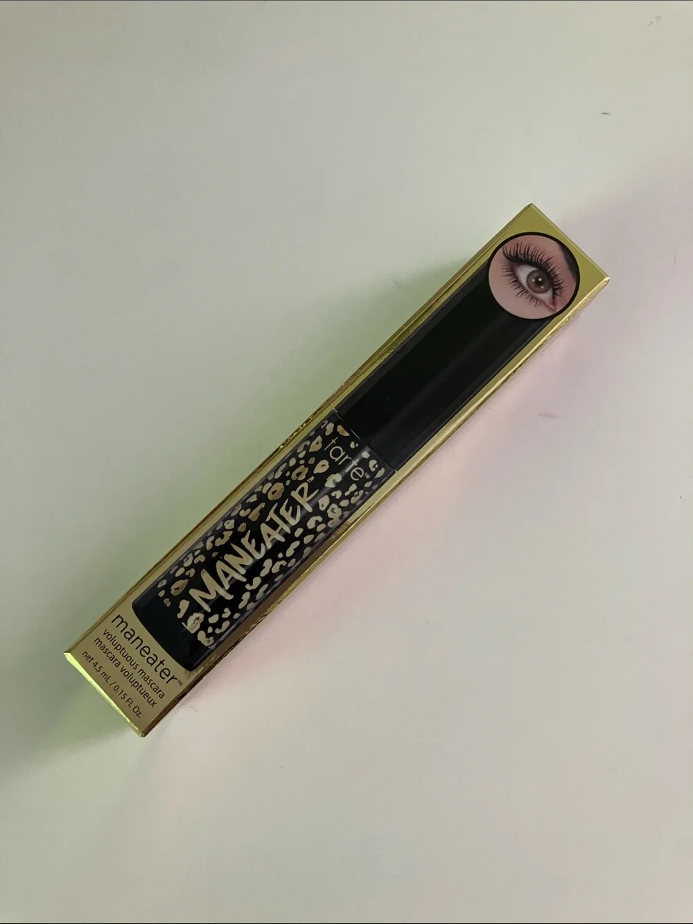 NIB 🌸MANEATER TARTE Voluptuous Mascara mini Black color 4.5 mL